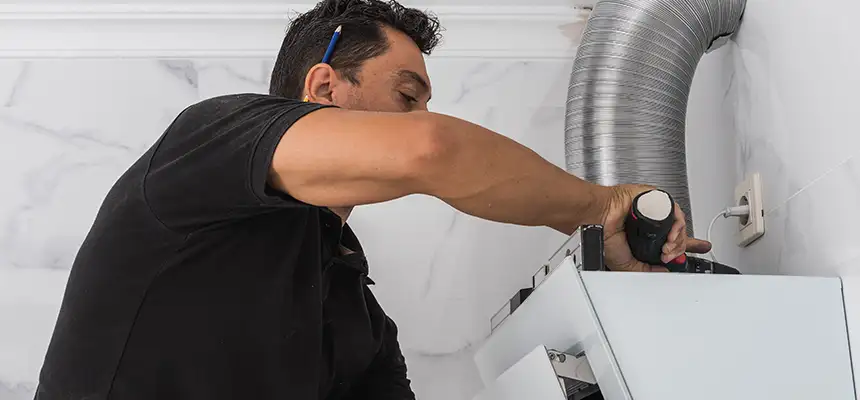 Precision In-wall Dryer Vent Cleaning & Rerouting Corrections in Elk Grove Village, IL